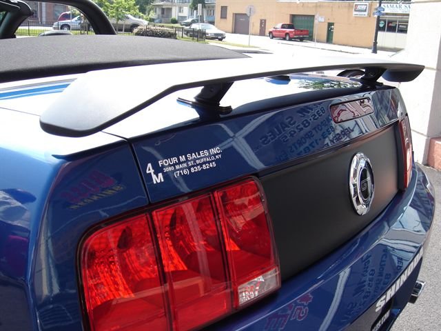 Boss Shinoda Vibe Strip Style Rear Black out Panes decal  2005 -2009