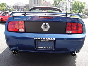 Boss Shinoda Vibe Strip Style Rear Black out Panes decal  2005 -2009