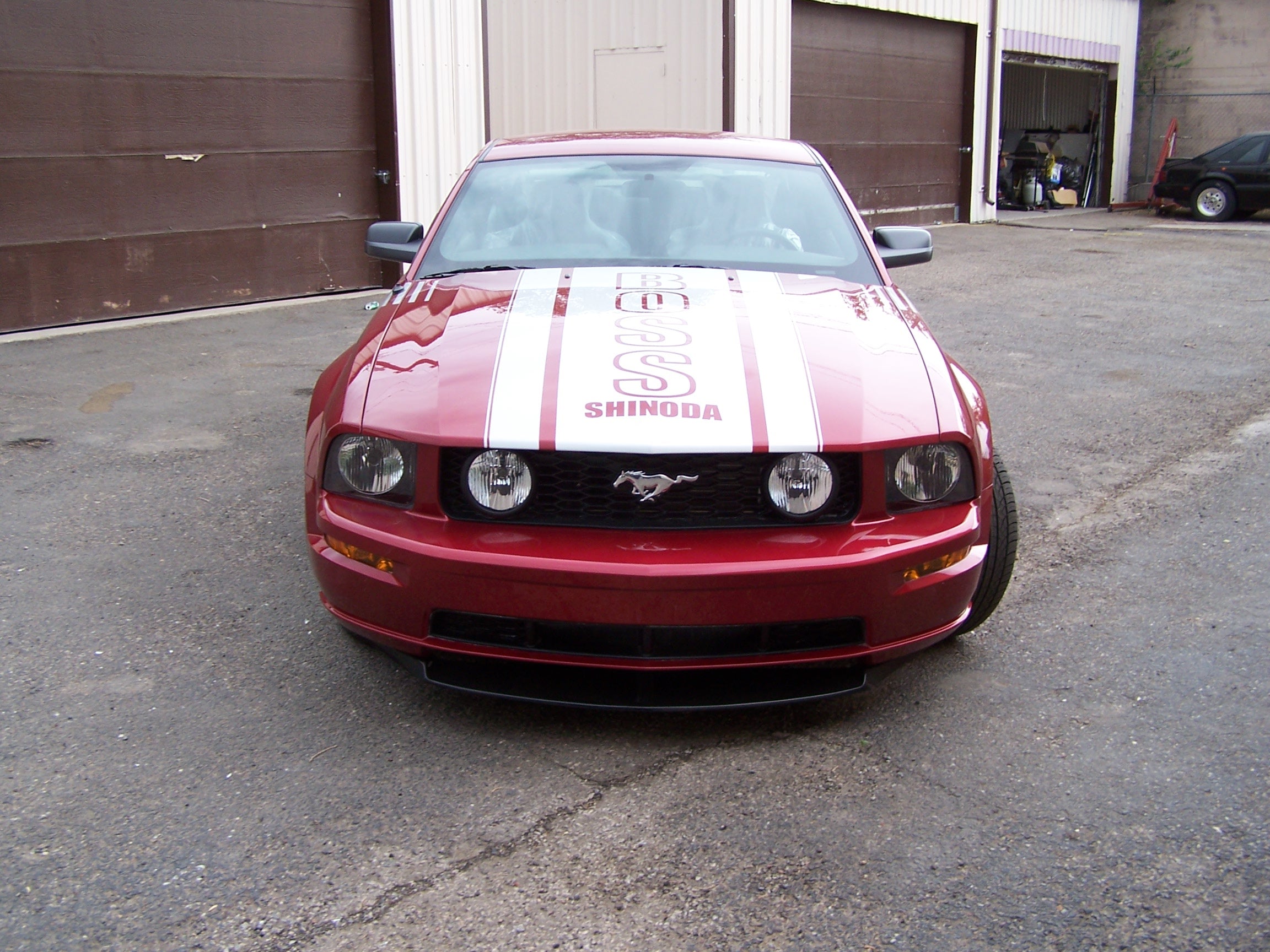 Boss Shinoda Hood  decal 2005 -2009