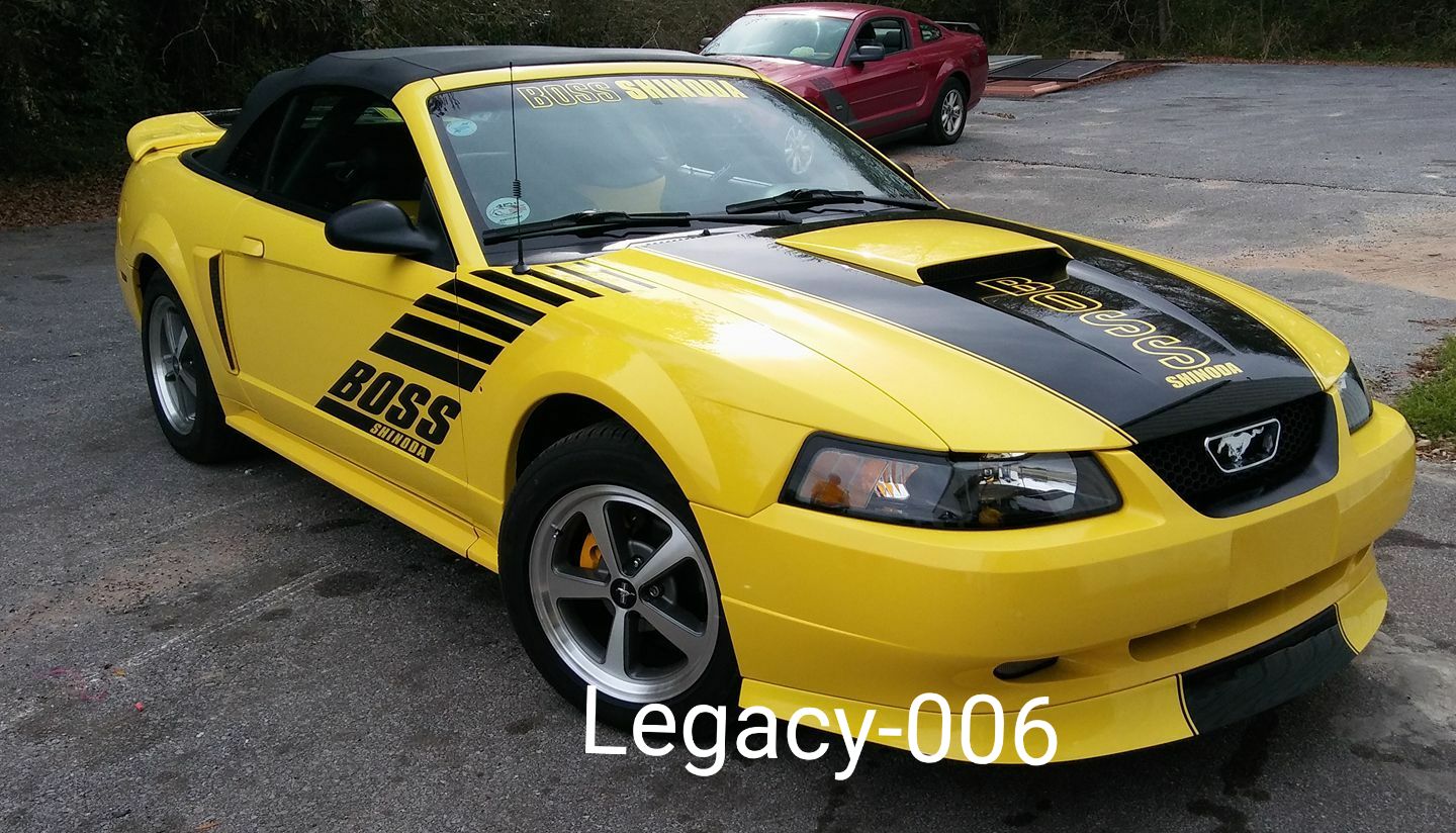 Boss Shinoda 99-04 gt hood decal