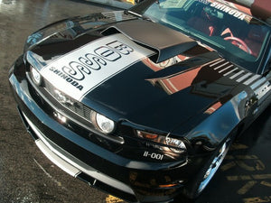 Boss Shinoda Vibe Stripe Style Hood decal 2010-2014