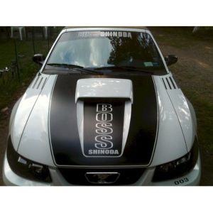 Boss Shinoda 99-04 gt hood decal