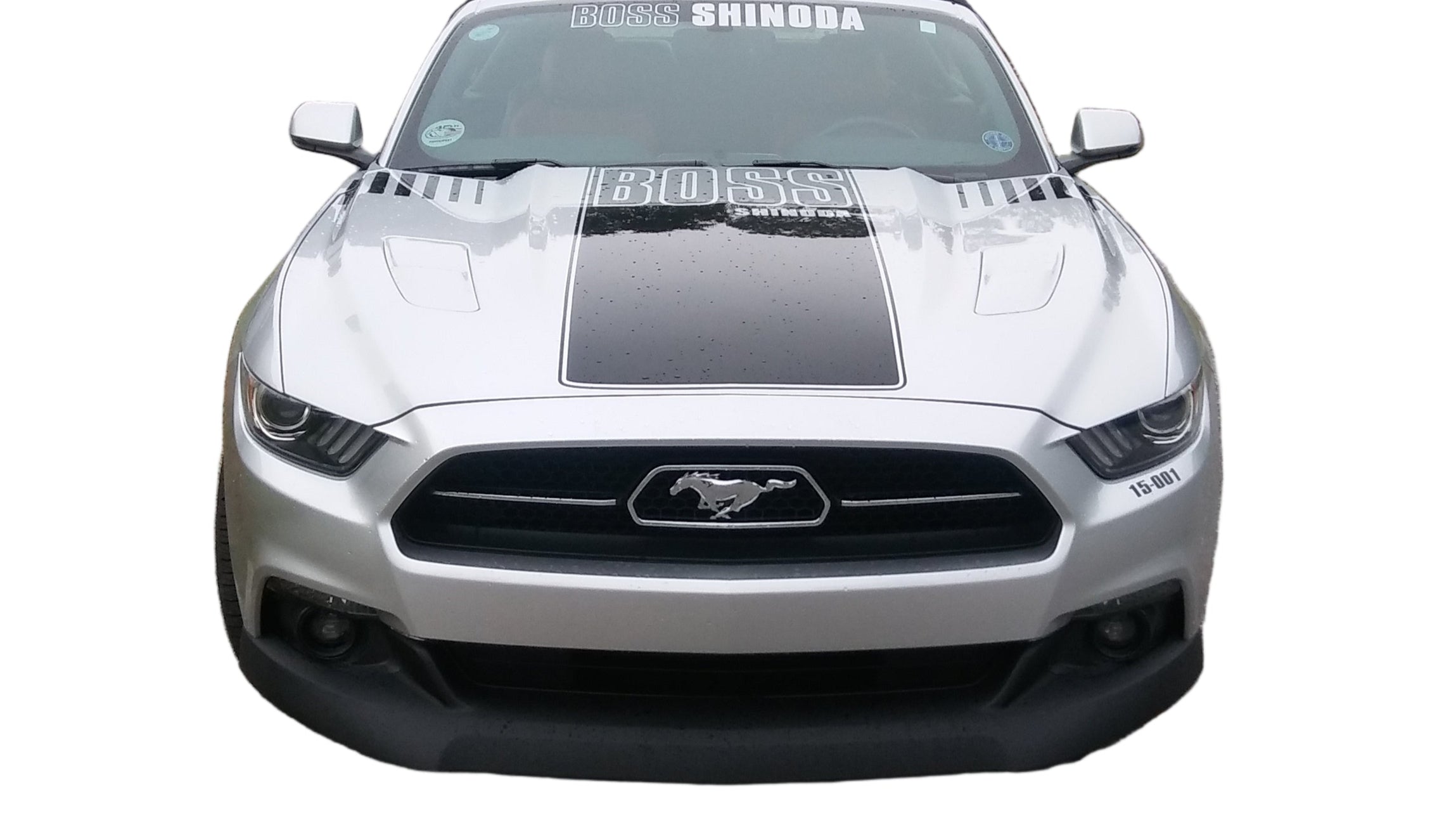 Boss Shinoda Vibe Stripe Decal package 2015 to 2017 Mustangs