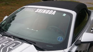 Boss Shinoda Vibe Stripe Front Window Decal 2015 - 2023