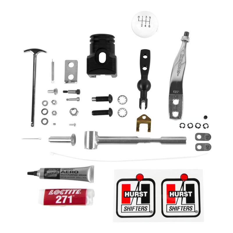 HURST COMPETITION/PLUS 6-SPEED SHIFTER - FORD (15-26 Mustang GT, EcoBoost, V6)