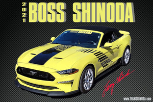 Carbon Series Poster #001 2021 Boss Shinoda Legacy