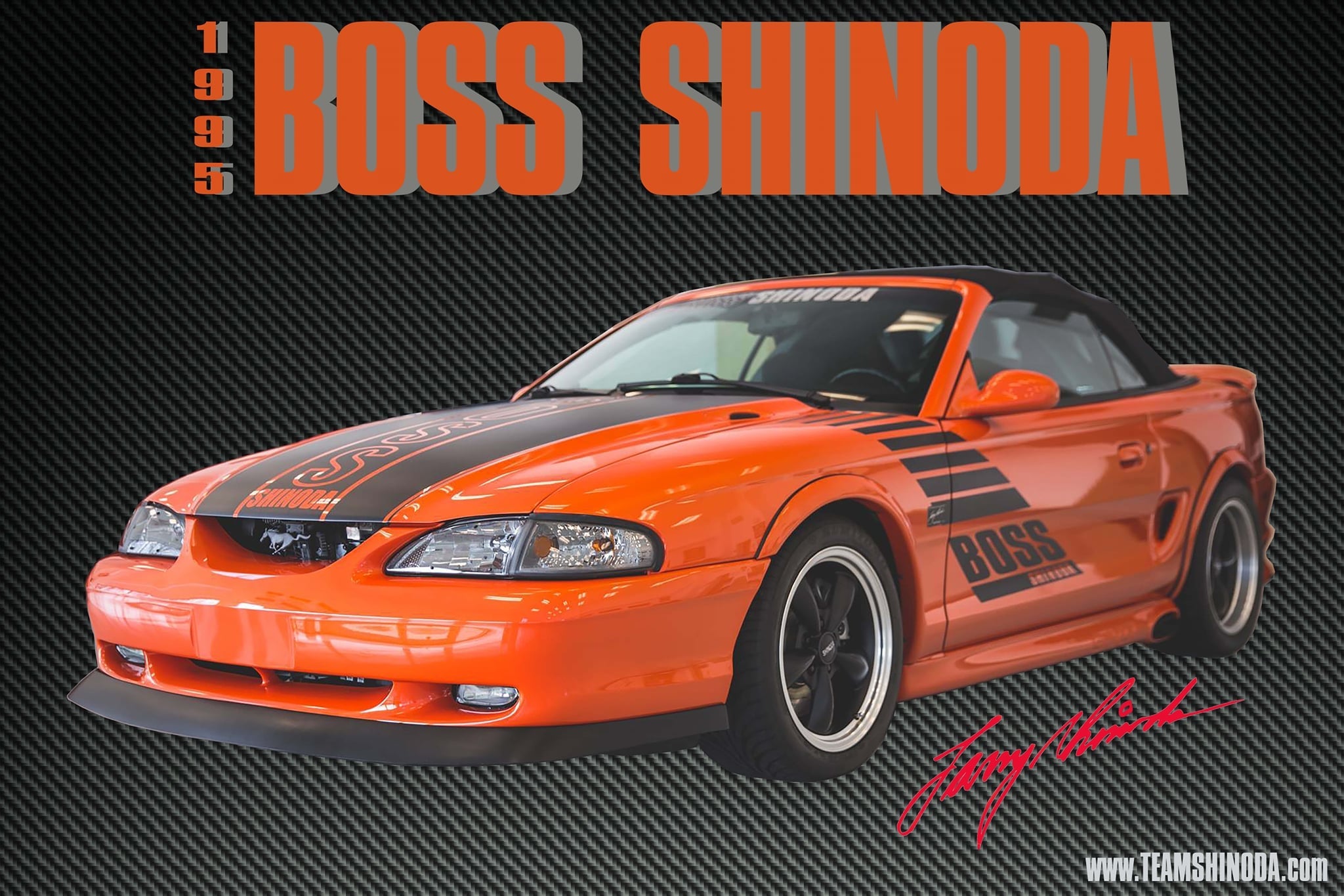 Carbon Series Poster #003 1995 Boss Shinoda Level 3