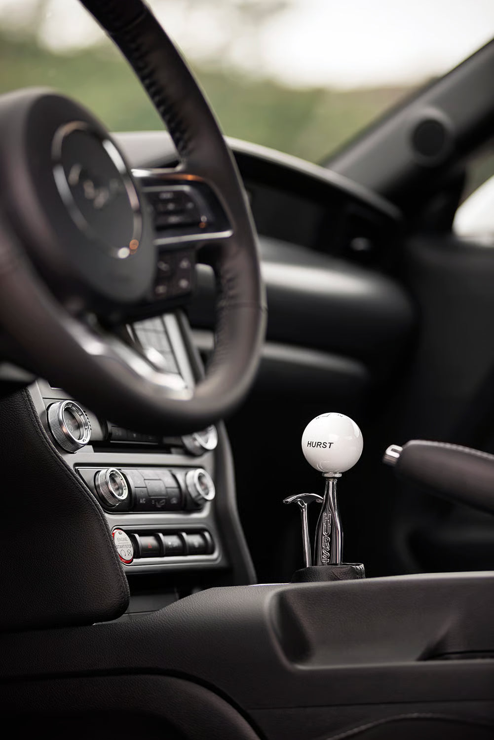 HURST COMPETITION/PLUS 6-SPEED SHIFTER - FORD (15-26 Mustang GT, EcoBoost, V6)