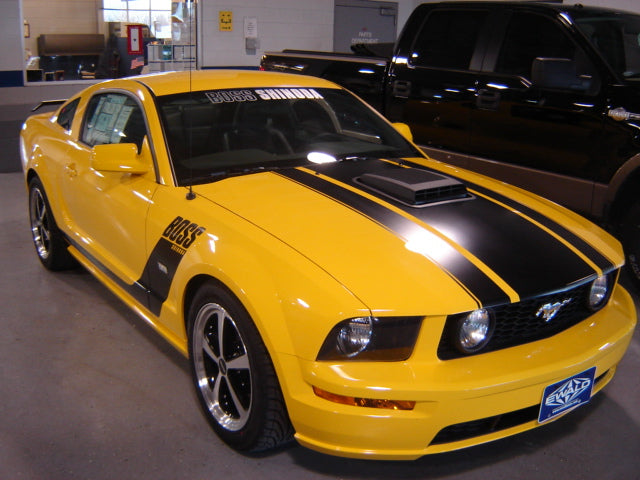 Boss Shinoda Hockey Stick Style Passenger Door decal  2005 -2009