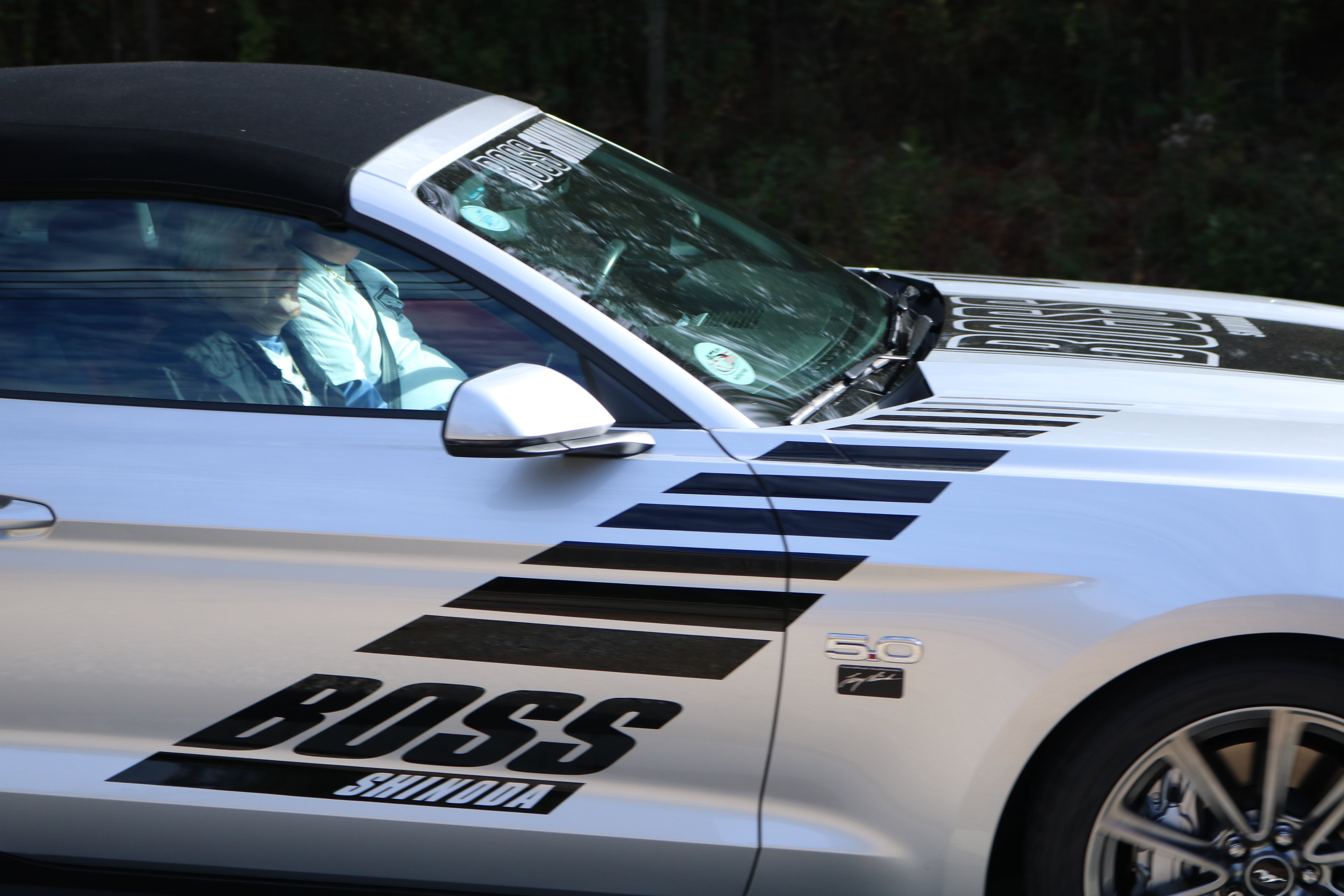 Boss Shinoda Vibe Stripe Passenger Side Decal 2015 - 2023