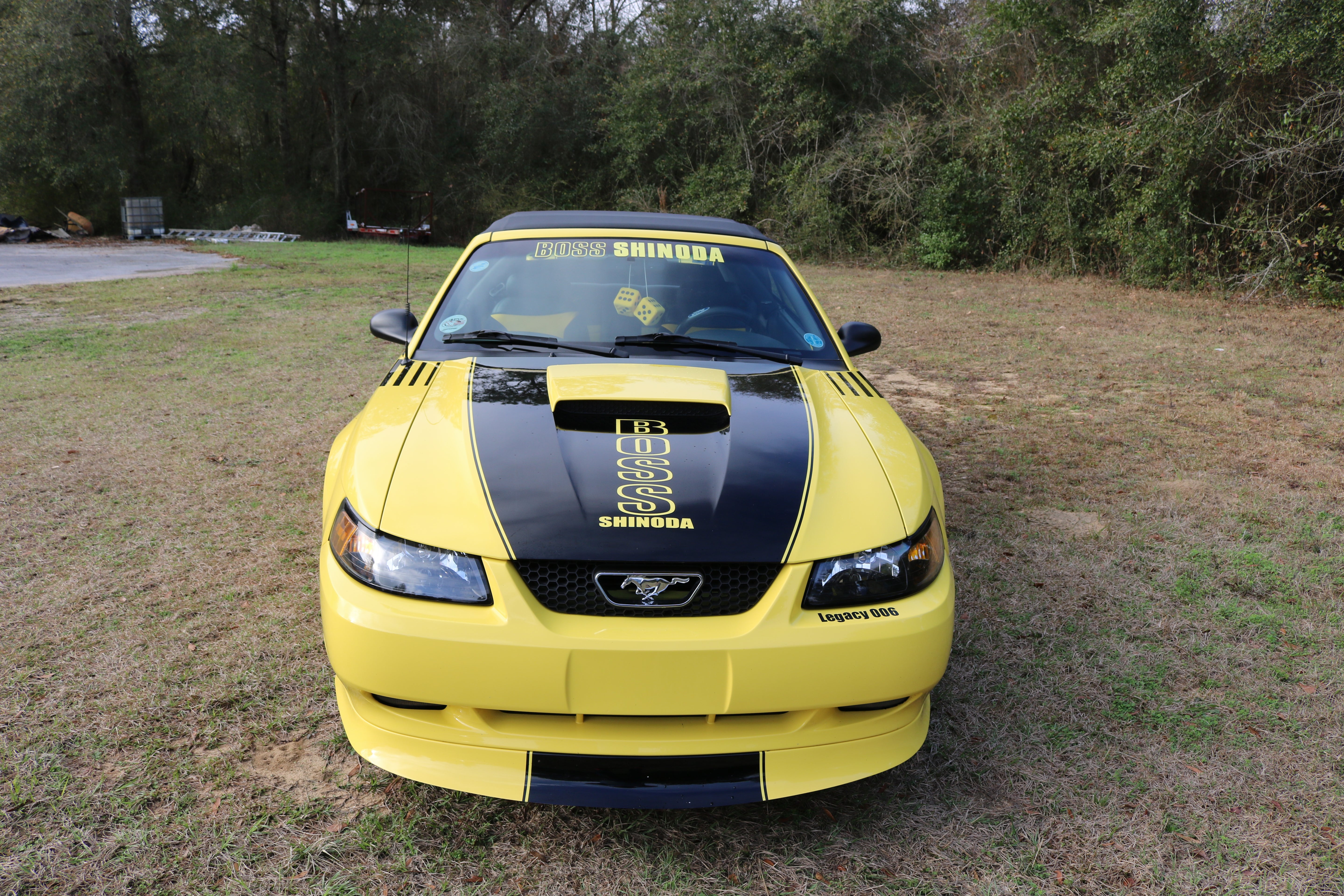 Boss Shinoda 99-04 gt hood decal