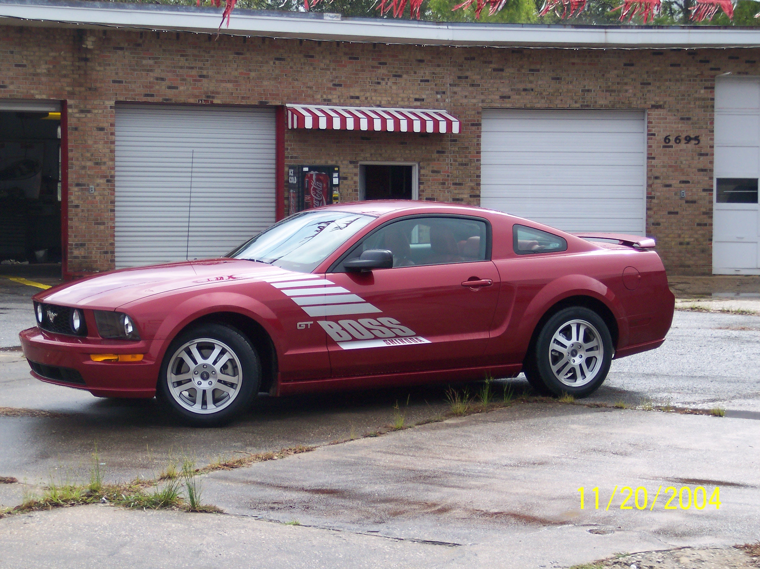 2005-2009 Boss Shinoda Rear Spoiler