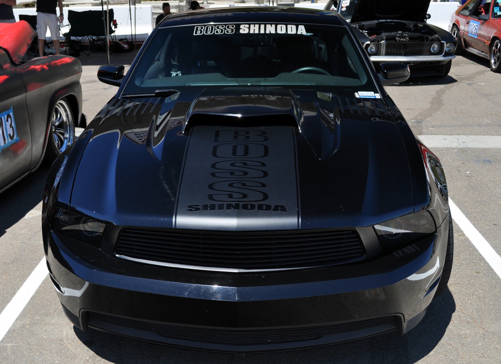 2010-2014 Boss Shinoda Aggressive Hood Scoop