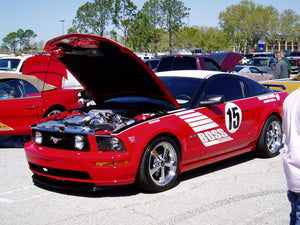 Boss Shinoda Vibe Stripe Style Drivers Door decal  2005 -2009