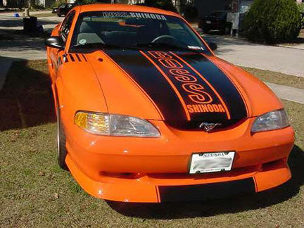 94-98 Gen II Boss Shinoda hood decal